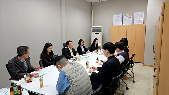 충북지사 방문